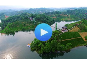 金寨西茶谷航拍